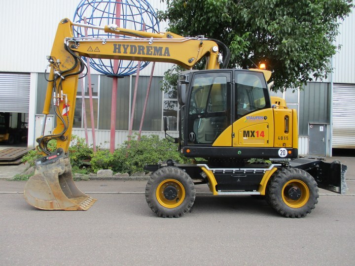 City-Kurzheck-Bagger Hydrema MX 14