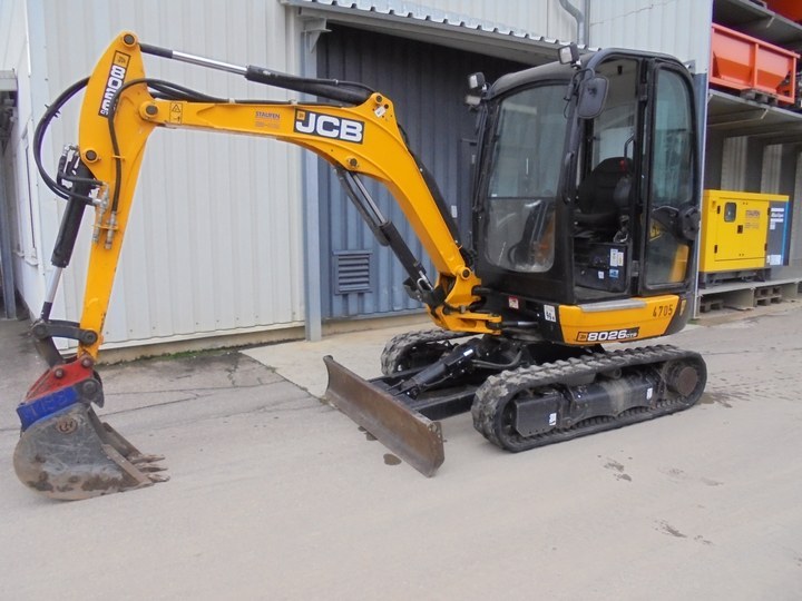 JCB Kompaktbagger 8026 CTS