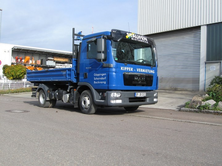 LKW-Kipper MAN 7,49 to.