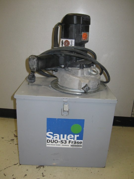 Duo Fräse Sauer Typ Duo S3