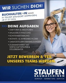 Wir suchen dich – Buchhalter/in (m/w/d) 